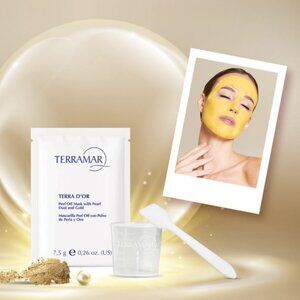TERRA D’OR Mascarilla Peel Off con Polvo de Perla y Oro
